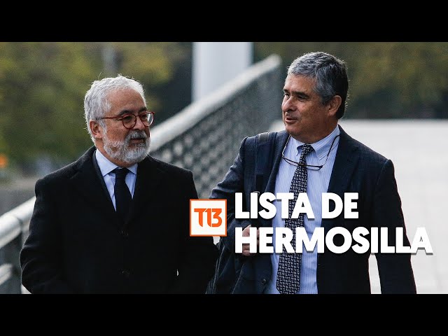 ⁣Caso Audios: la lista de los jueces y fiscales que fueron nombrados por la defensa de Hermosilla