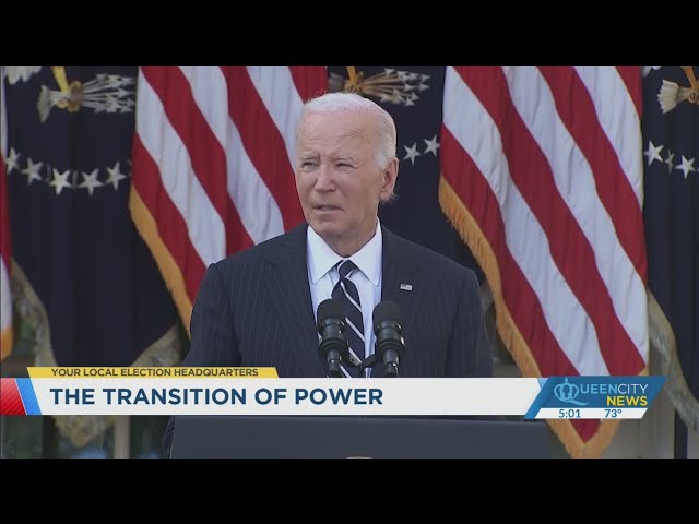 ⁣Biden promises peaceful transition of power after Trump victory