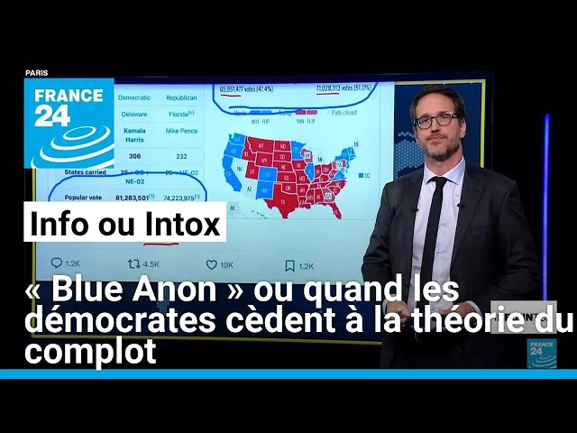 ⁣« Blue Anon » ou quand les démocrates cèdent à la théorie du complot • FRANCE 24