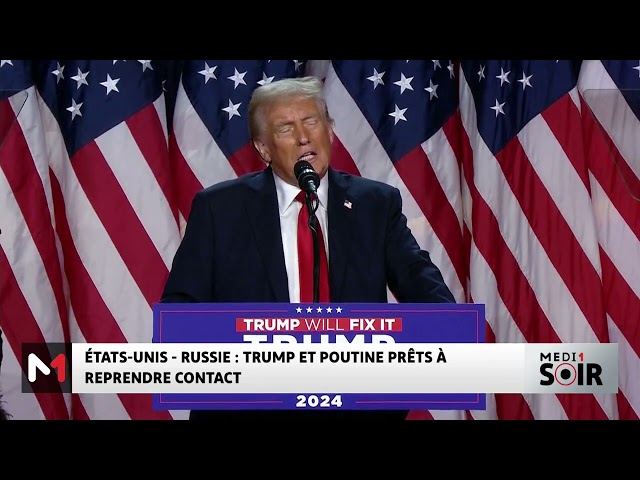 ⁣Trump et Poutine prêts à reprendre contact