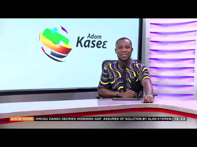 ⁣2024 Elections - Adom TV Evening News (07-11-24)