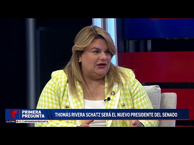 ⁣Primera Pregunta: Jenniffer González tras ser electa como gobernadora