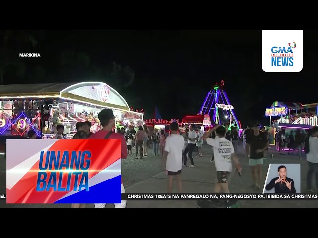 ⁣Christmas bazaar at carnival, tampok sa isang pasyalan | Unang Balita