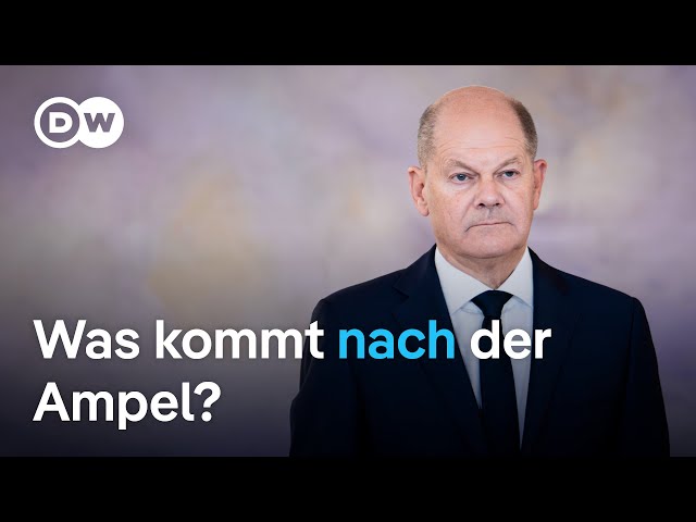 ⁣Scholz will Neuwahlen im März | DW Nachrichten