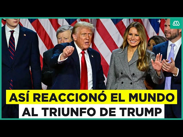 ⁣Elecciones USA 2024: Así reaccionó el mundo al triunfo de Donald Trump