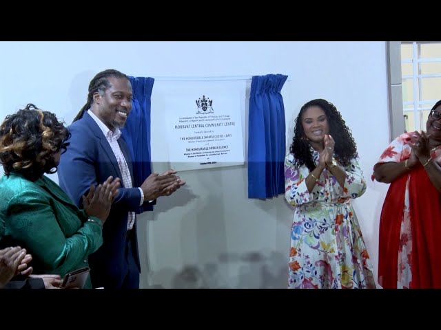 ⁣Feel Good Moment - Morvant Community Centre Opens