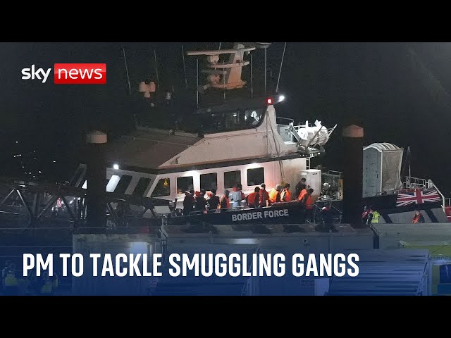 ⁣Sir Keir Starmer sets aim on tackling migrant smuggling gangs