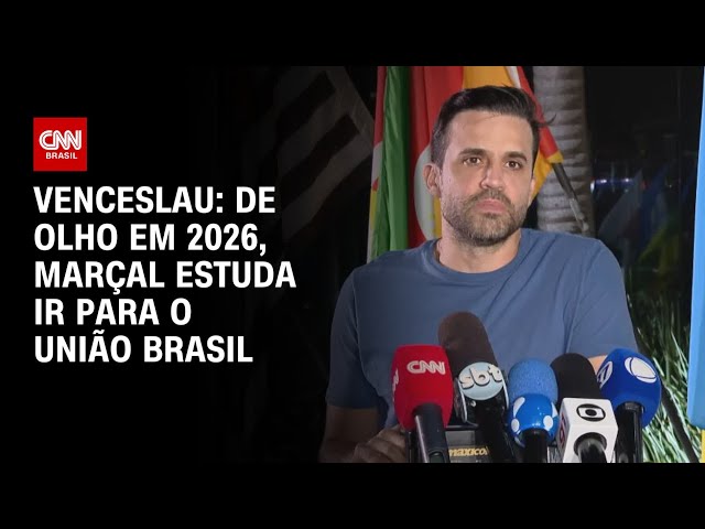 ⁣Venceslau: De olho em 2026, Marçal estuda ir para o União Brasil | CNN ARENA