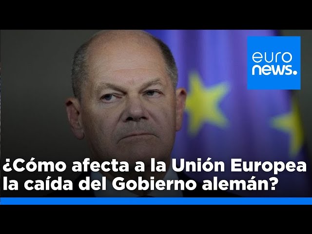 ⁣¿Cómo afecta a la Unión Europea la caída del Gobierno alemán?