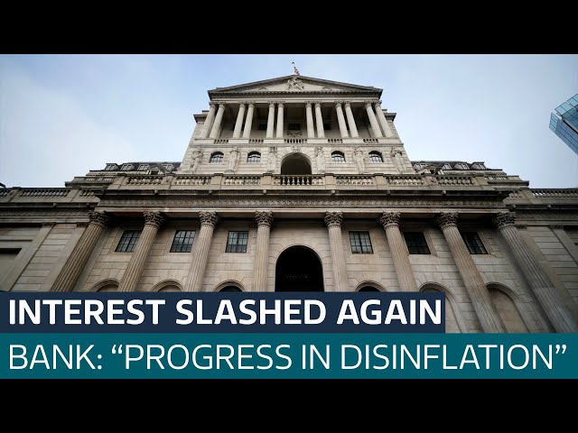 ⁣'Welcome news for millions of families': Bank of England cuts interest rates from 5% to 4.