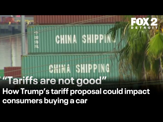 ⁣What Trump's proposed tariffs mean for consumers