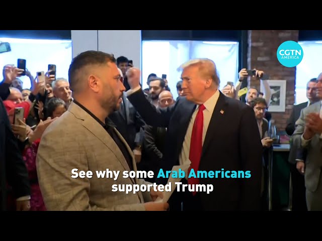 ⁣Why some Arab Americans supported Trump