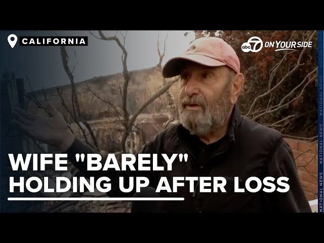 ⁣Thousands evacuate homes after the Mountain Fire in California