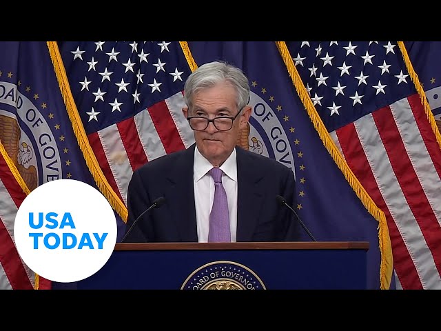 ⁣Fed chair address transition concerns | USA TODAY