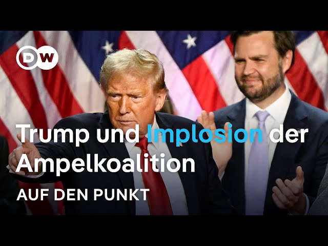 ⁣Trumps Triumph: Was bedeutet er für Deutschland? | DW Nachrichten