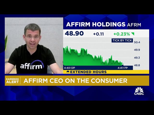 ⁣'We really nailed it this quarter', says Affirm CEO Max Levchin