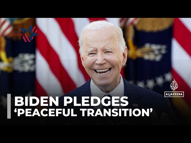 ⁣Biden pledges ‘peaceful transition’, dodges ironies in US election defeat