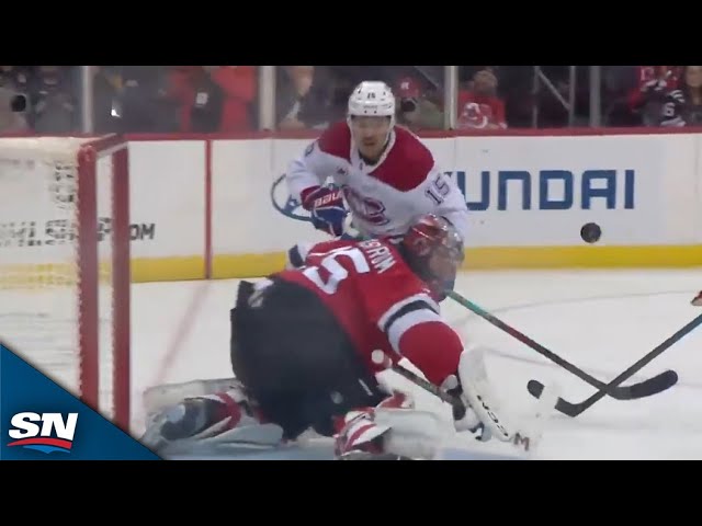 ⁣Canadiens' Alex Newhook Goes Coast-To-Coast For Spectacular Goal vs. Devils