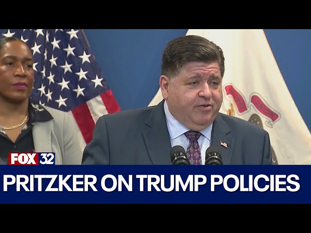 ⁣Gov. Pritzker says he will try to protect Illinois against Trump policies