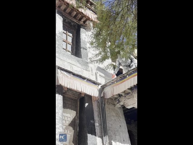 ⁣A heart-warming Tradition: The “Sweet” White Walls of Potala Palace