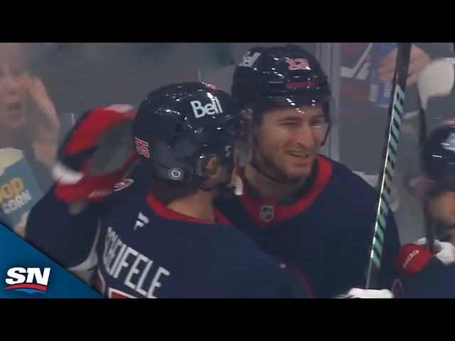 ⁣Jets' Gabriel Vilardi Capitalizes On Two-On-One To Open Scoring vs. Avalanche