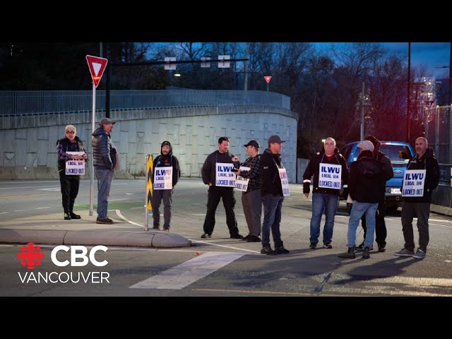 ⁣Lockout at B.C. ports enters 4th day with no end in sight