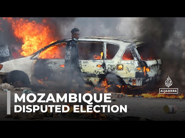 ⁣Demonstrations in Mozambique: Anger in Maputo over last month's disputed election