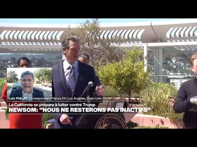 ⁣"Nous ne resteront pas inactifs", dit Gavin Newsom • FRANCE 24