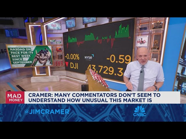 ⁣Jim Cramer looks into the factors moving this market