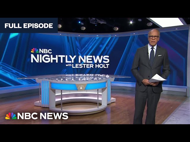 ⁣Nightly News Full Broadcast - Nov. 7