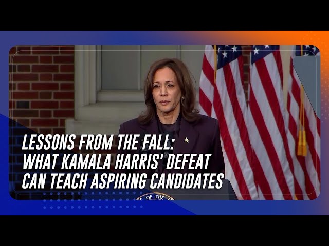 ⁣Lessons from the fall: What Kamala Harris' defeat can teach aspiring candidates