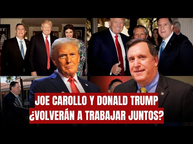 ⁣Joe Carollo habla de la posibilidad de volver a trabajar con Donald Trump