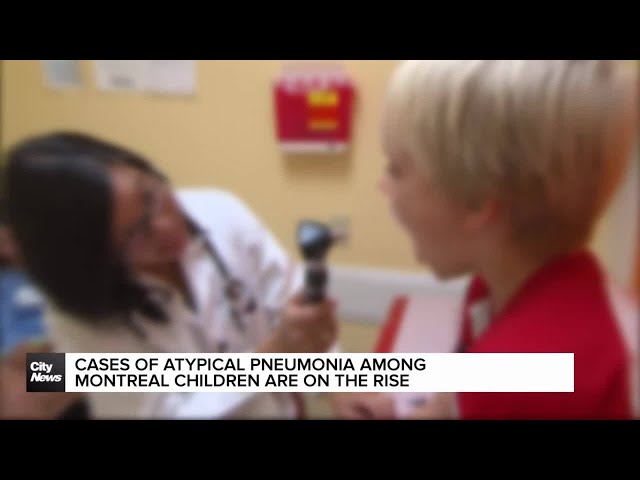 ⁣Cases of atypical pneumonia among Montreal children are on the rise