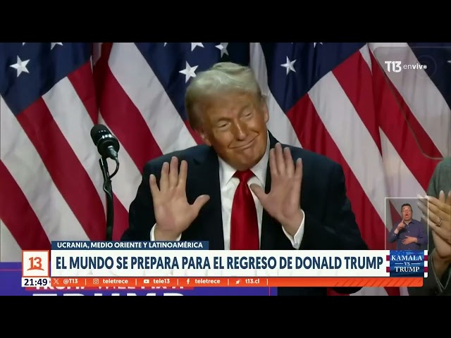 ⁣El mundo se prepara para el regreso de Donald Trump