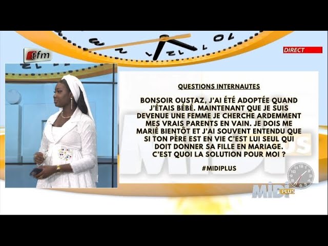 ⁣Questions 3: J'ai été adopté quand j'étais bébé. Maintenant que je suis devenue une femme 