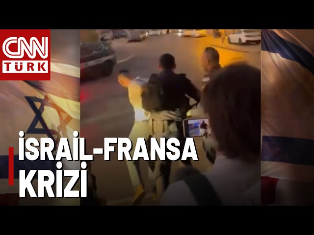 ⁣Kudüs'te Gerilim Yükseldi! İsrail Polisi Fransız Jandarmalara Ters Kelepçe Taktı!