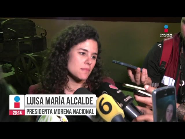 ⁣Luisa María Alcalde pide unidad en Jalisco