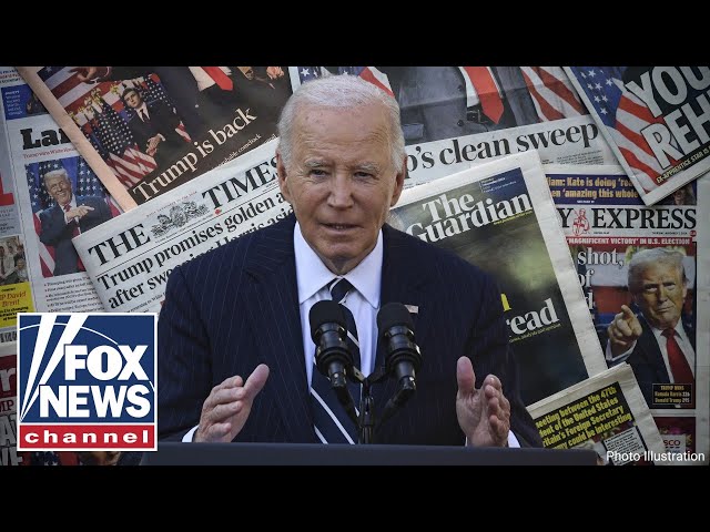 ⁣Biden addresses nation as Democrats wonder what went wrong