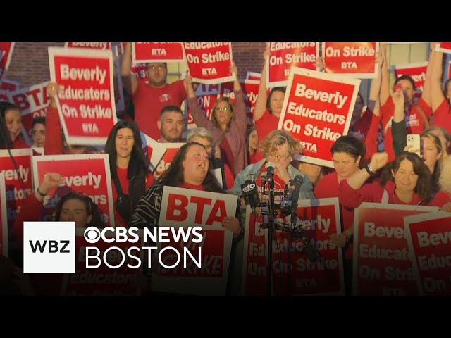 ⁣School canceled in Gloucester and Beverly as teachers go on strike