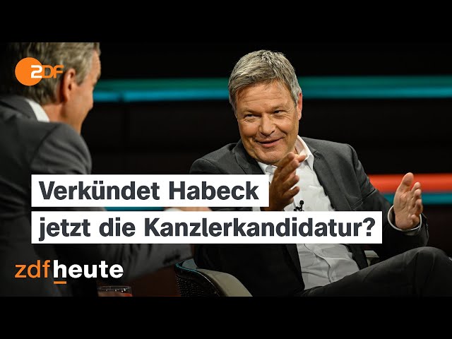 ⁣Neuwahlen: Wird Vize-Kanzler Habeck Kanzlerkandidat der Grünen? | Markus Lanz vom 07. November 2024