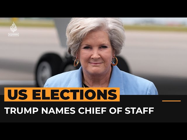 ⁣Trump names his chief of staff in first major appointment | AJ #Shorts