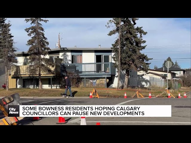 ⁣Some Bowness residents hoping Calgary councillors can pause new developments