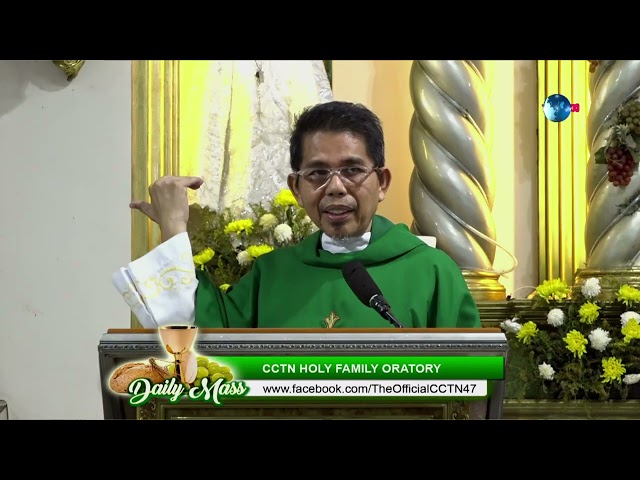 ⁣08 NOVEMBER 2024 - HOMILY by Rev. Fr. Jose Adonis Aquino