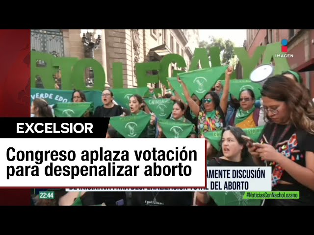 ⁣Colectivos exigen aprobación de iniciativa que busca eliminar el aborto del Código Penal