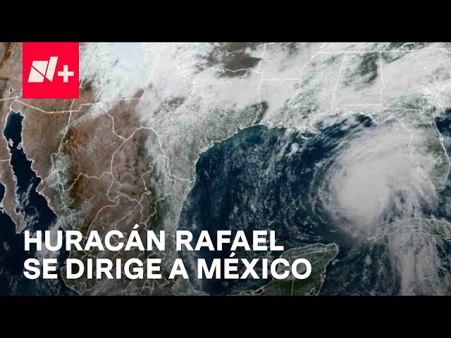 ⁣Huracán "Rafael" va hacia México; Esperan que pierda fuerza y no toque tierra - En Punto