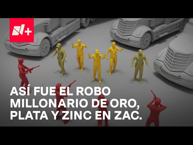 ⁣Así fue el robo millonario de minerales, oro, plata, zinc y plomo, en Zona del Silencio en Zacatecas