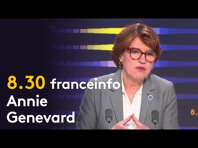 ⁣Annie Genevard, ministre de l’A était l’invitée