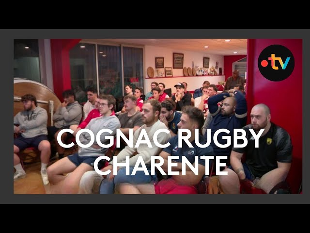 ⁣Reconstruction du club rugby de Cognac