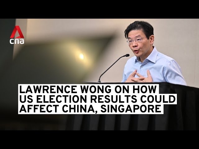 ⁣Lawrence Wong on how the US election results could affect China, Singapore