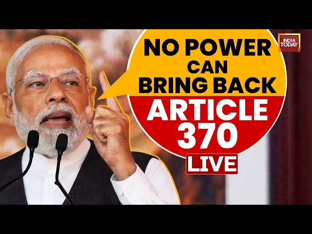 ⁣Maharashtra Elections LIVE | PM Modi’s Powerful Speech in Dhule | PM Modi Speech LIVE | Article 370